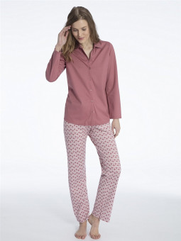 pyjama entierement boutonné