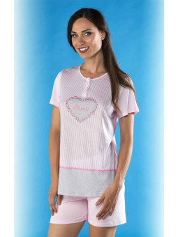 pyjama short - manches courtes