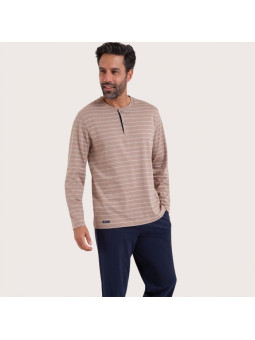 pyjama long col tunisien