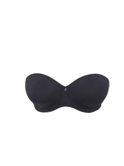 soutien gorge bandeau coqué